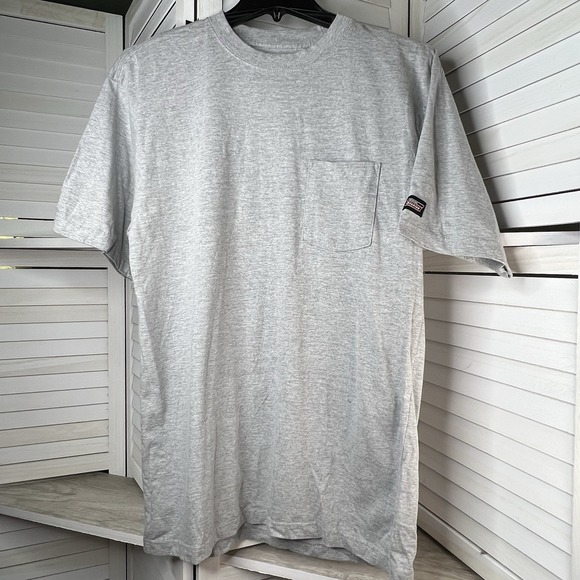 Genuine Dickies Gray Pocket Heavyweight Work‎ T-Shirt Men's Lg-Tall 90% Cotton - Picture 1 of 6